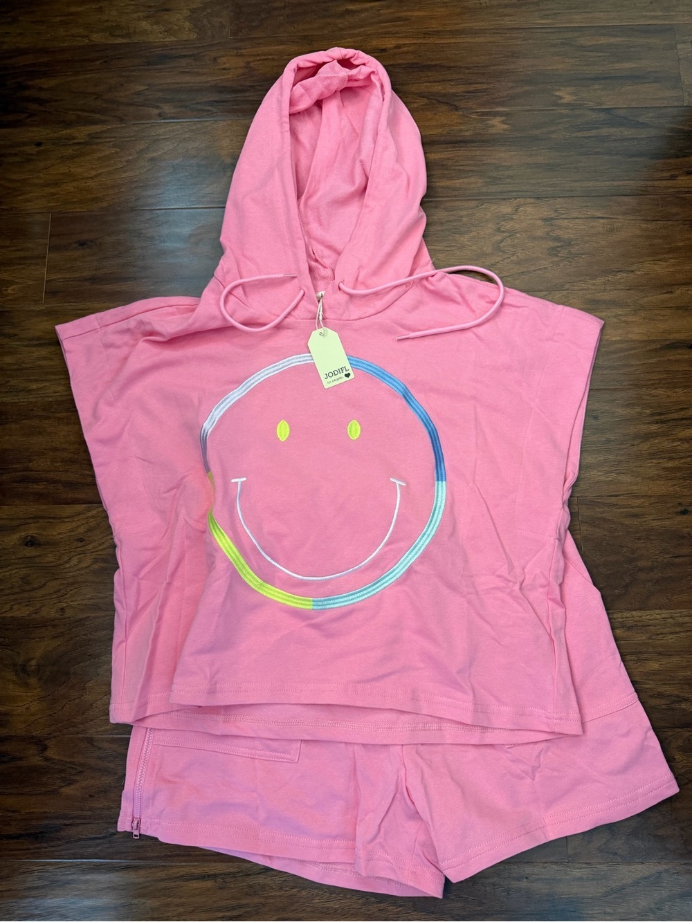 NWT Jodifl Cropped Hooded Tank Set Size M